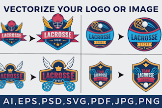 vector tracing, redraw, raster to vector, vectorize logo