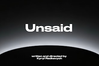write a cinematic commercial or video ad script