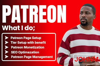 create and optimize your patreon page setup for engagement and subscribers