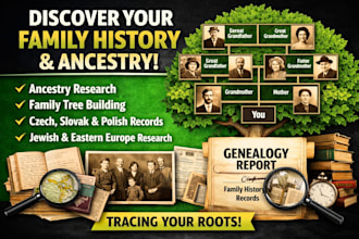 research your genealogy, ancestry, family tree and family history