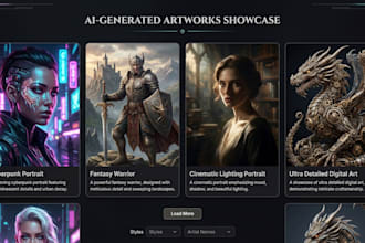 fix midjourney hands, faces or create custom ai concept art