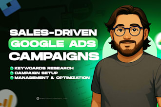 setup and manage google ads adwords PPC campaigns