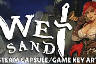 do steam capsule art steam banner, cover, game key, logo, steam store graphics