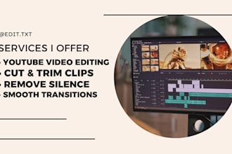 edit youtube videos and manage channel uploads
