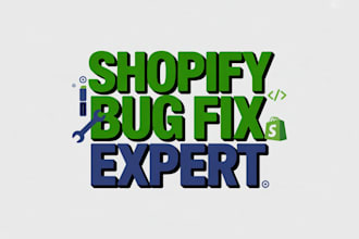 shopify bug fixing and error fix service
