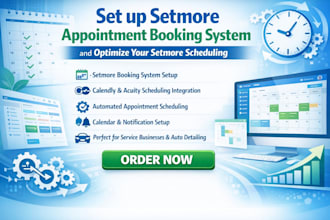 set up setmore appointment booking system and optimize your setmore scheduling