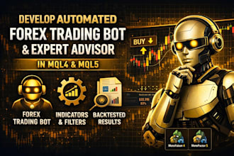 develop automated forex trading bot expert advisor in metatrader