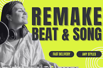 remake or recreate any song or beat to avoid copyright