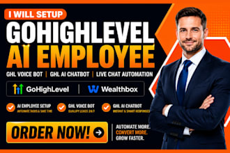 setup gohighlevel ai employee ghl voice bot ghl ai chatbot live chat automation