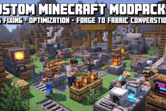 create fix and optimize minecraft modpacks errors convert forge mod to fabric