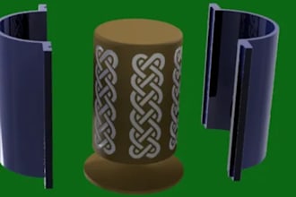 3d printable mold, resin mold, candle mold, soap mold stl