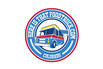 design gorgeous thrilling food truck logo for you
