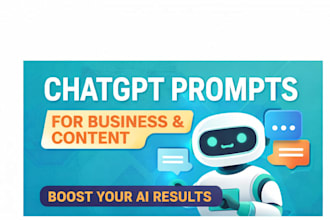 create custom chatgpt prompts for business content