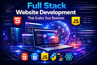 do web development, front end, back end as full stack also