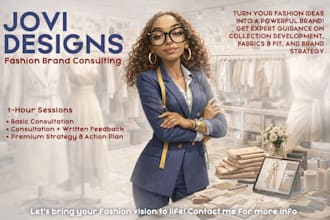 do fashion design consultation