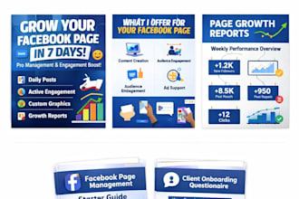 social media manager for facebook page