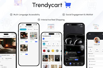 build ecommerce mobile app with admin dashboard and website