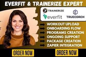 upload nutrition plan meal plan workouts to everfit trainerize hubfit kahunas