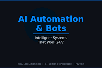build an ai automation bot or intelligent workflow system in python