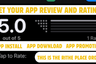 add mobile app review with app rating, app keywords, and google play review