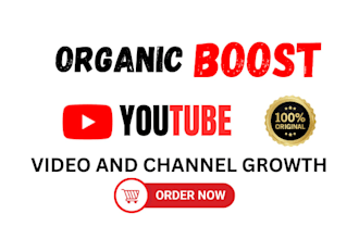 do organic youtube video promotion and growth