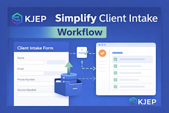 build a client intake or workflow system for your business