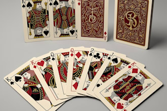 design custom playing cards or tarot decks