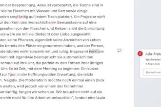 proofread your german text