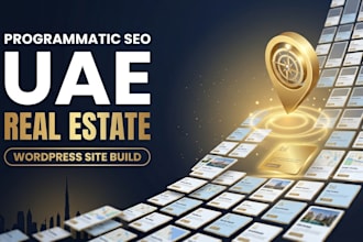 build a programmatic SEO wordpress site for uae real estate