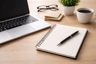 write clear articles study notes and do typing work