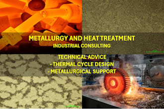provide metallurgy consulting and heat treatment advice