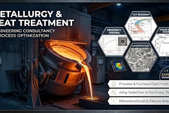 provide metallurgy and heat treatment consulting