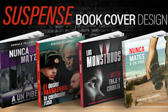 design the cover of your new best seller book title