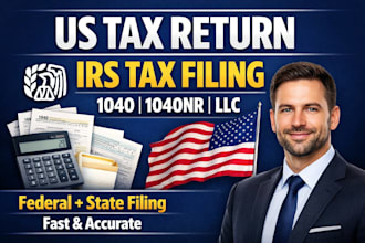 file US tax return, irs tax filing, federal and state tax return