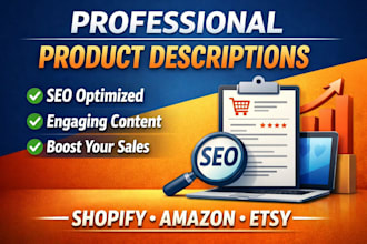write SEO product descriptions for your ecommerce store