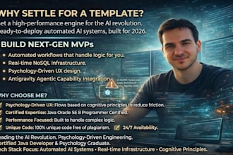 build an ai powered saas or automation systems