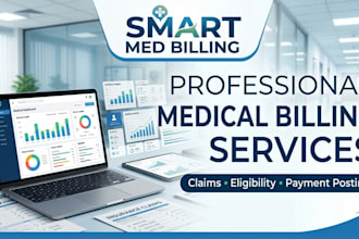provide complete medical billing, claim submission, and revenue cycle management