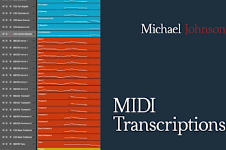 convert your song into accurate midi tracks