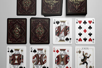create bespoke playing cards and tarot