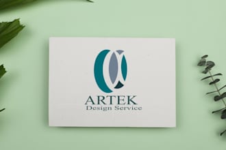 design professional typography, monogram and artistic logo