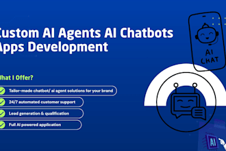 build ai agents, ai chatbots, and ai powered apps or websites