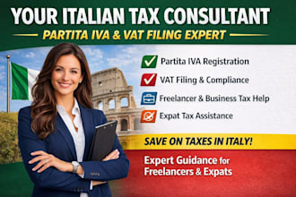 be your italian tax consultant partita iva vat filing and tax setup advisor