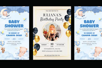 design a luxury invitation card