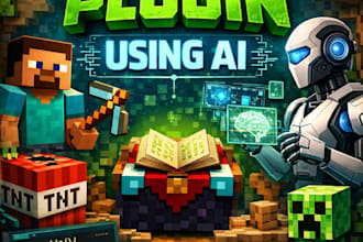 code a minecraft plugin using ai
