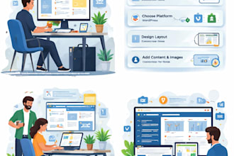 do website development in blogger