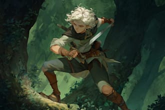 dnd character art and dnd character art