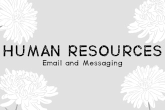 manage HR emails and professional messaging