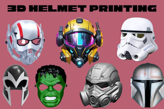 3d print and paint cosplay mask helmet prop wearable mask anime mask game helmet