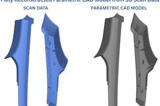 convert stl to step or solid cad model for manufacturing