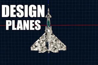 design a plane of your description in flyout